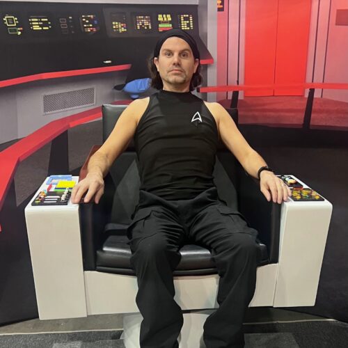 Portrait of Jeremy Mancuso, Ship Archivist